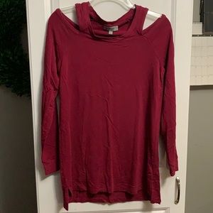 Kenneth Cole Reaction burgundy dress/swing top